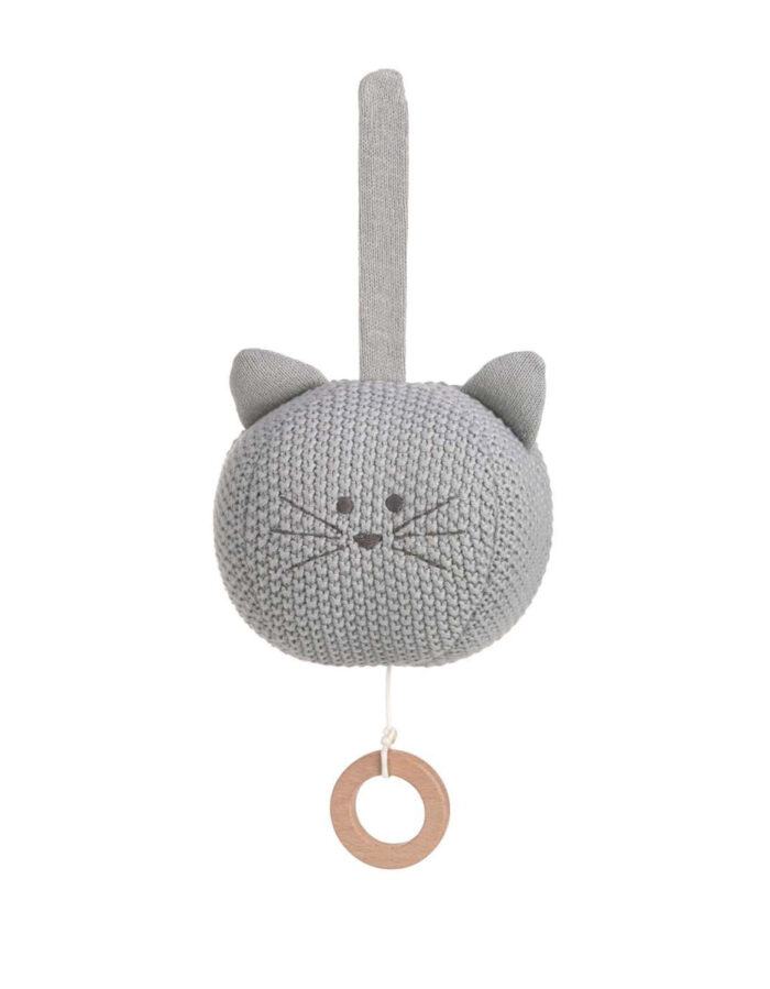 Peluche musicale tricotée Little Chums (Lassig) – Image 2