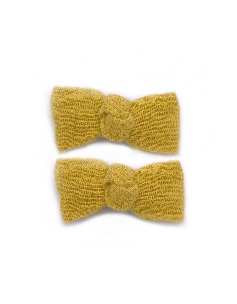 Lot 2 barrettes clic clac gaze uni (BB&Co) – Image 3