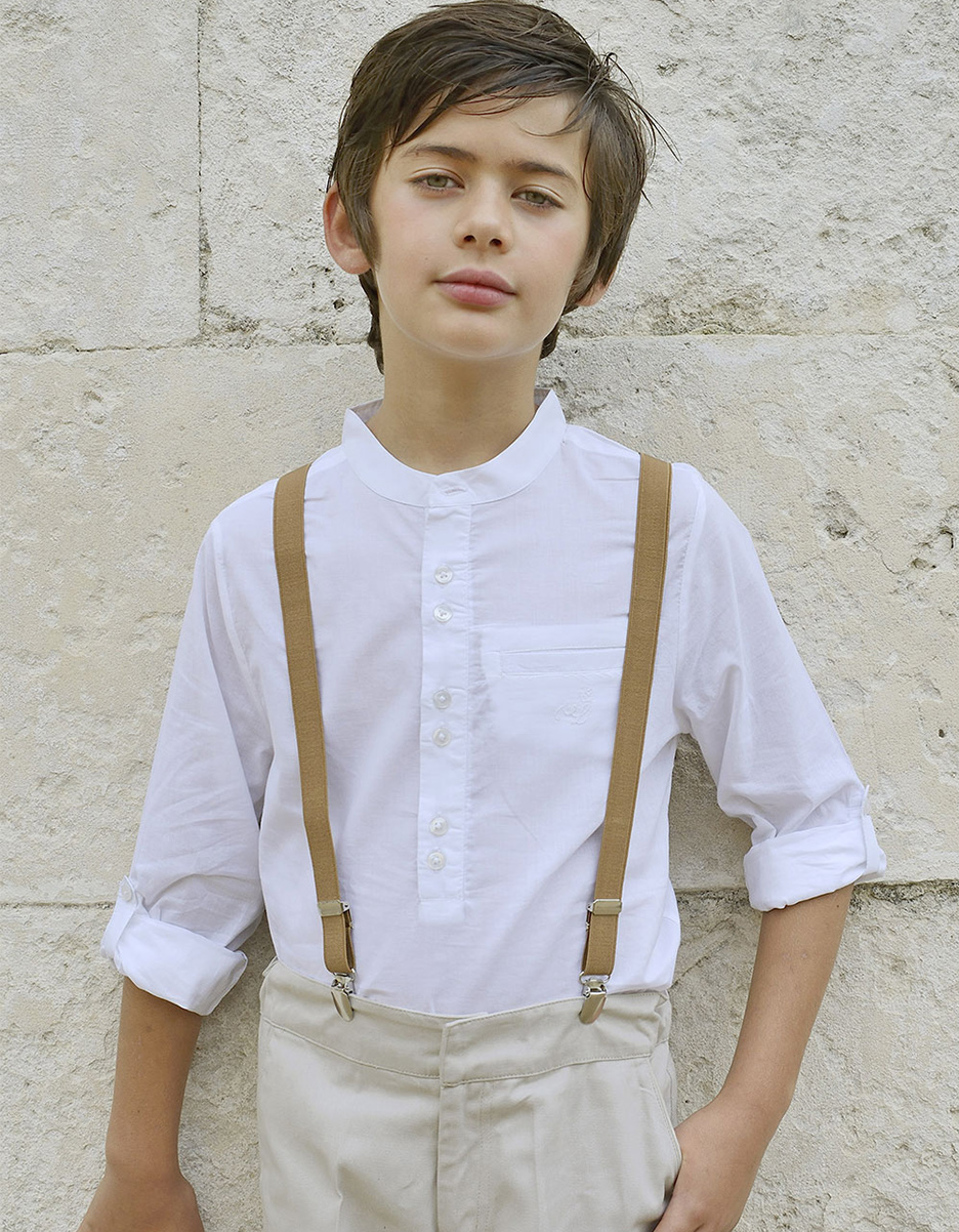 Chemise Emile Blanc (Les Petits Inclassables) – Image 2