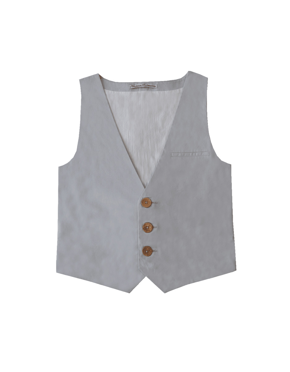 Gilet Gaston Gris (Les Petits Inclassables)