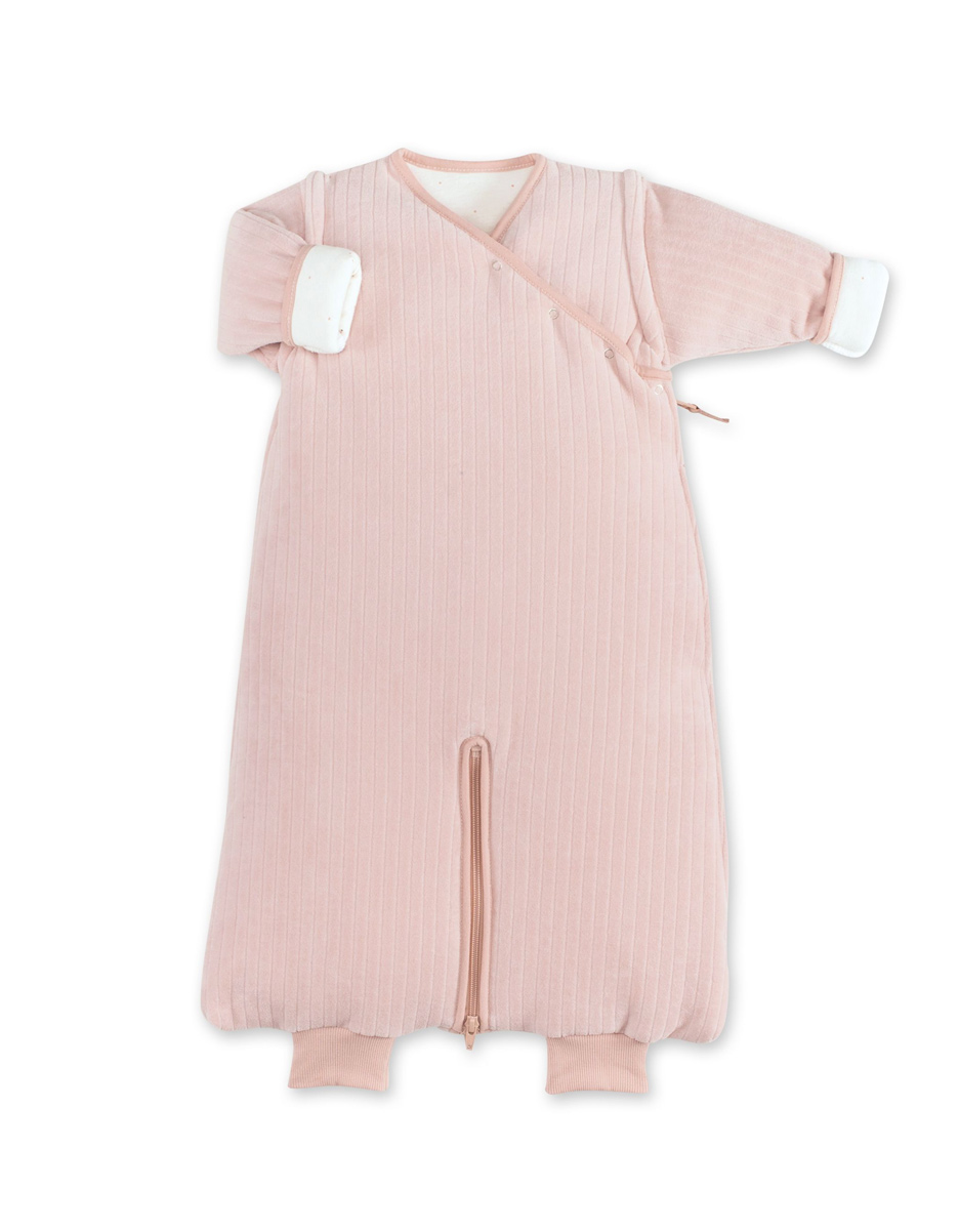 MAGIC BAG  vieux rose pady velvet + jersey tog 3 (Bemini) – Image 2