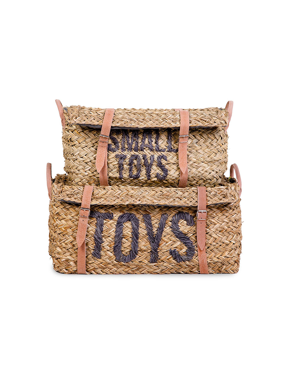 Paniers De Rangement En Rotin (Childhome)