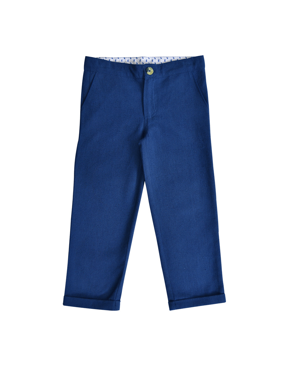 Pantalon Arsène Bleu (Les Petits Inclassables)