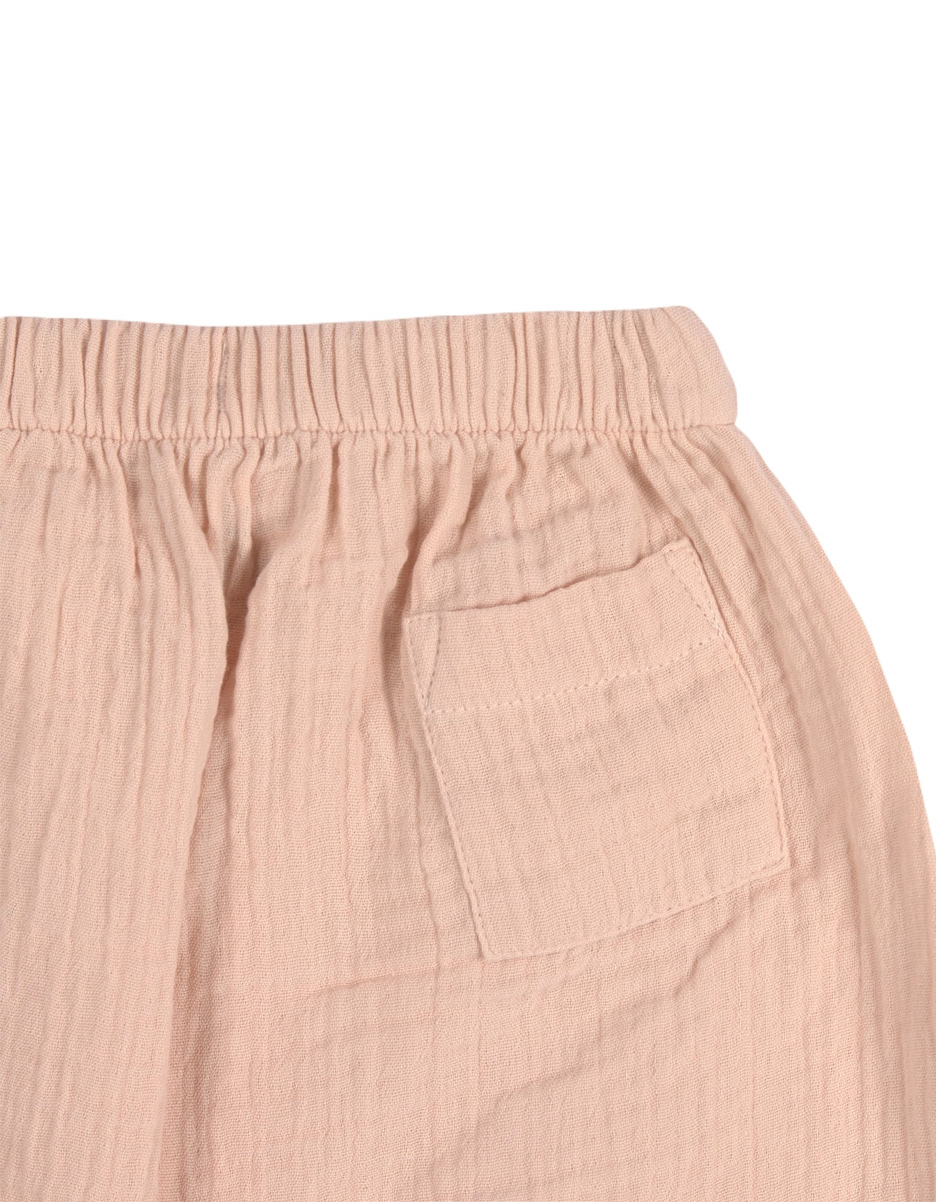 Pantalon en mousseline GOTS rose poudré (Lassig) – Image 2
