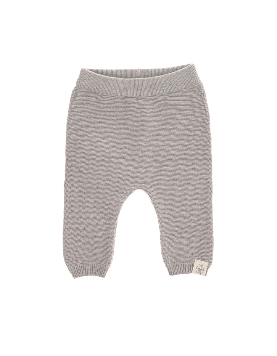 Pantalon tricoté GOTS Garden Explorer  gris (Lassig)