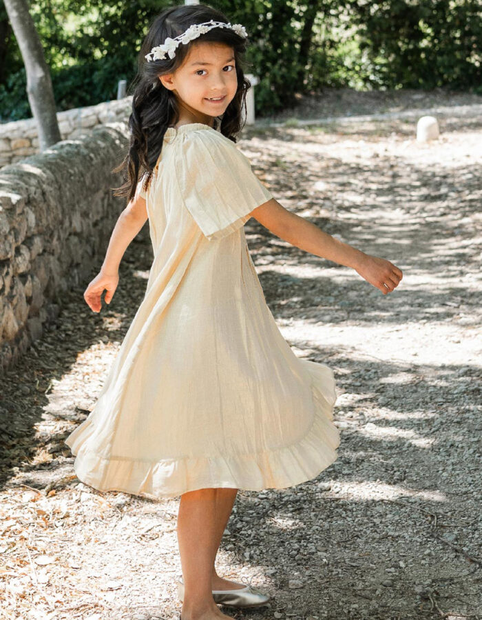 Robe Angèle Or (Les Petits Inclassables) – Image 2
