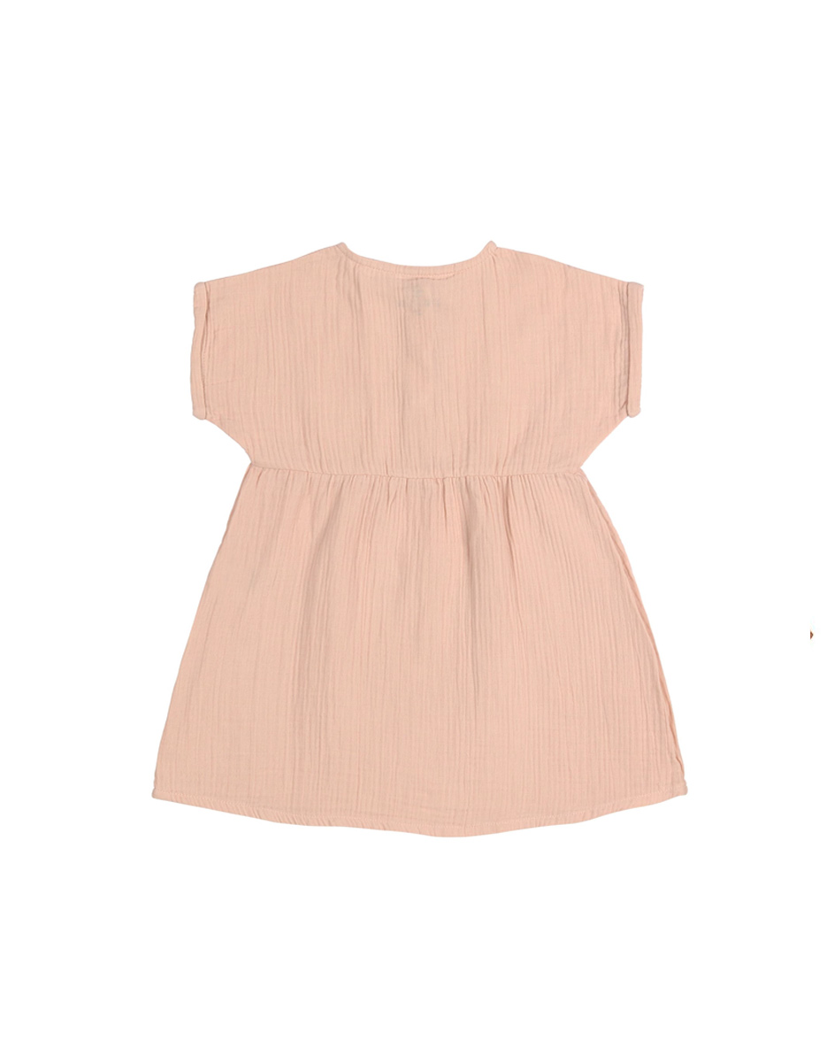 Robe en mousseline GOTS rose poudré (Lassig) – Image 2