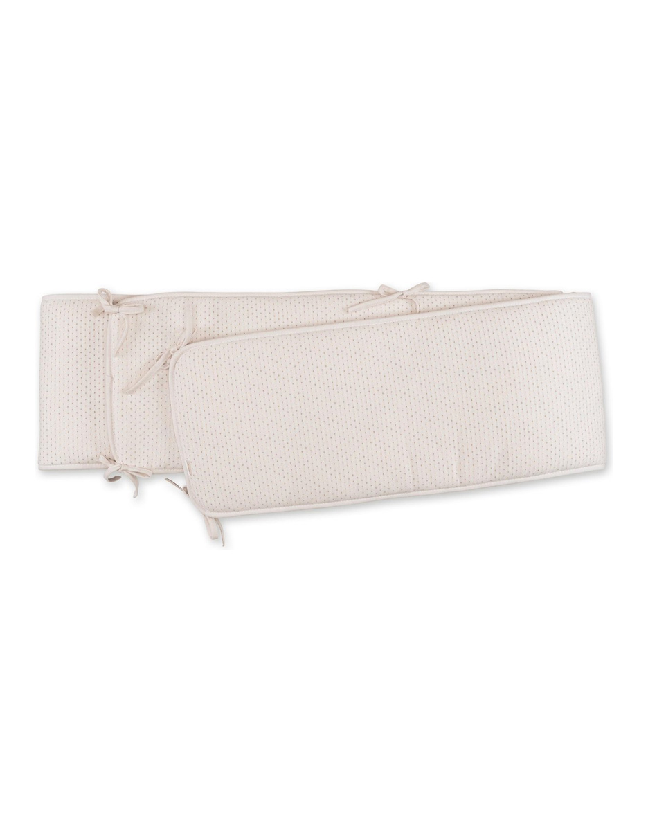 TOUR DE PARC 75x95x28cm rayure écru naturel pady twin jersey (Bemini)