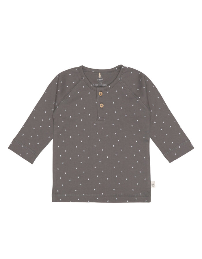 T-Shirt Kimono GOTS Pois anthracite (Lassig)