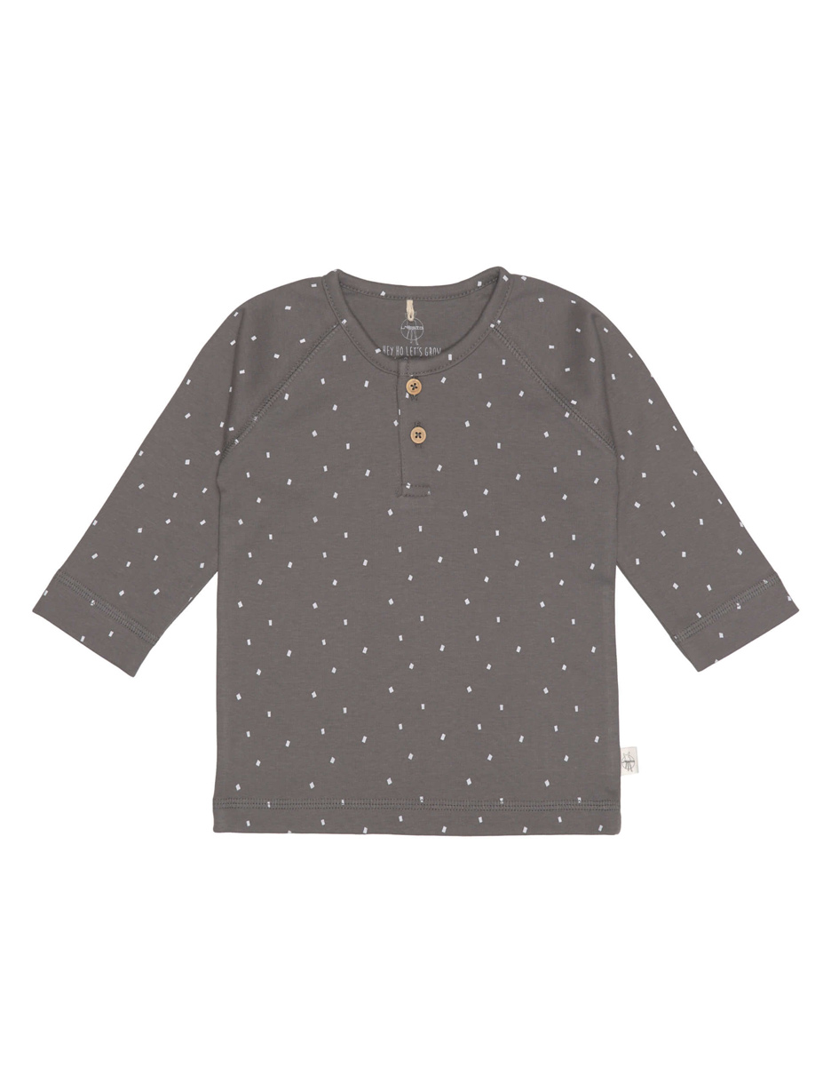 T-Shirt Kimono GOTS Pois anthracite (Lassig)