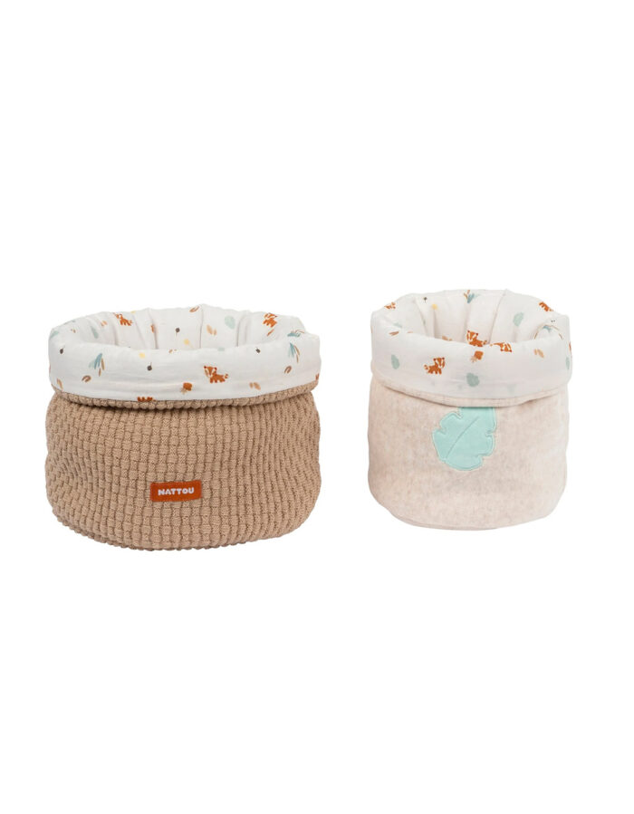 Set de 2 Paniers de Rangement (Nattou)
