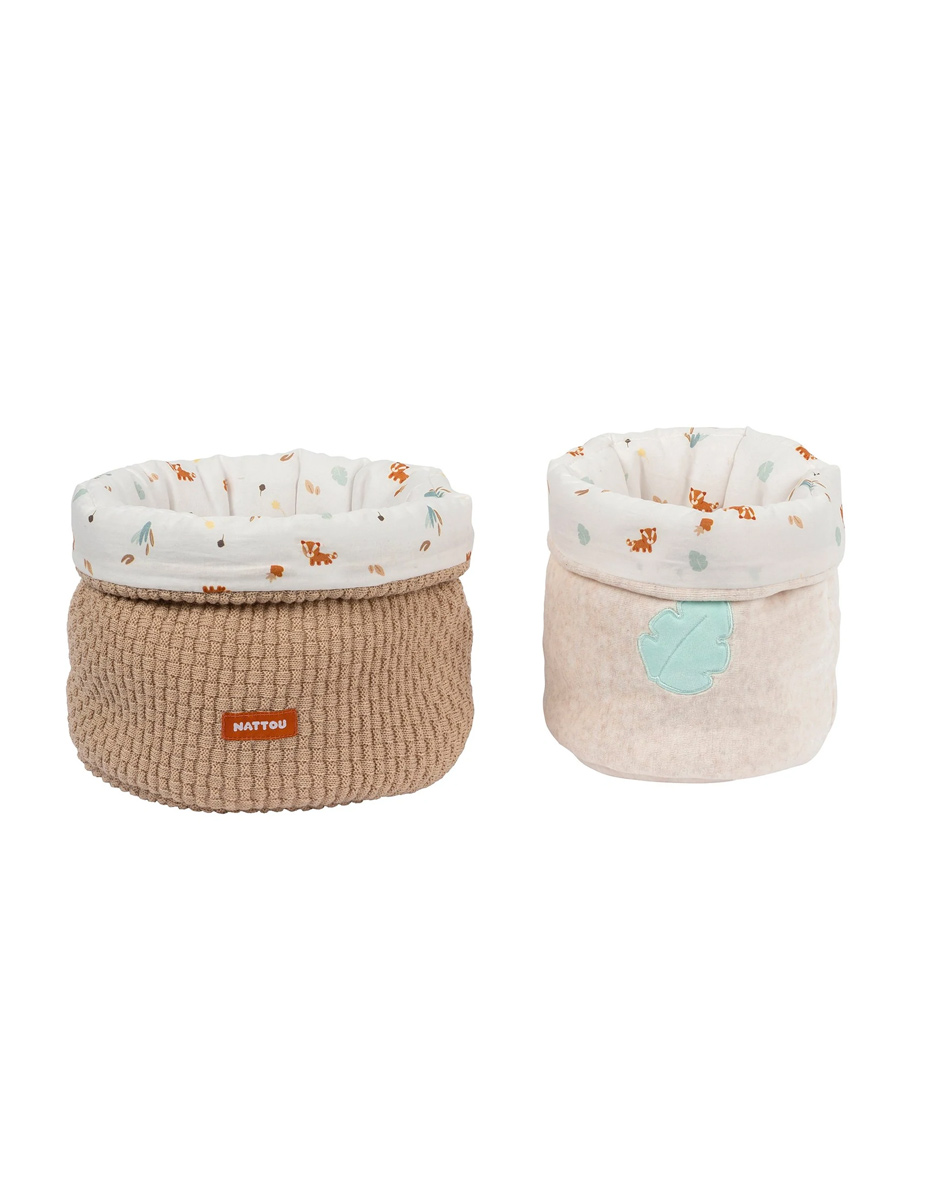 Set de 2 Paniers de Rangement (Nattou)