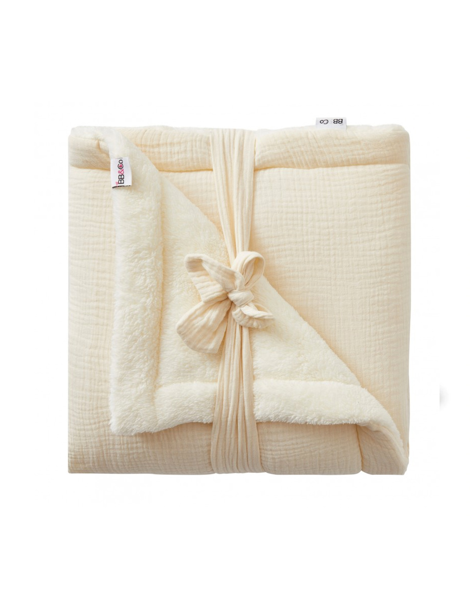 Couverture peluche double gaze & microfibre Mix & Match (BB&Co) – Image 2