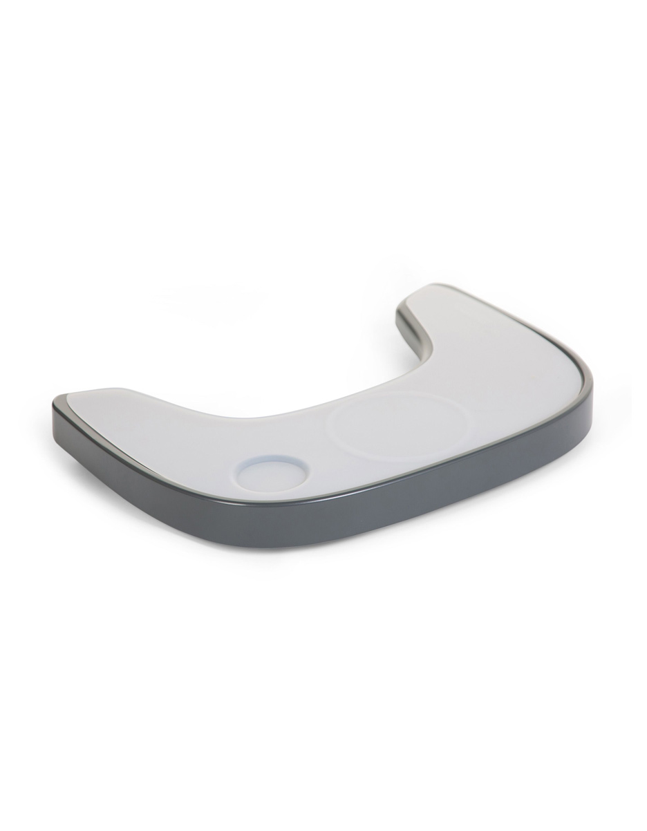 Evolu Tablette de Chaise -Napperon en Silicone GRIS ANTHRA(Childhome)
