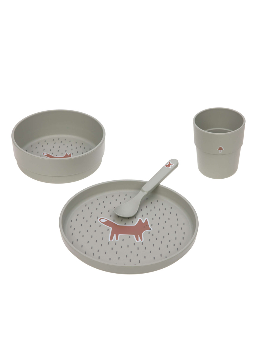 Coffret Repas Enfant - Forest renard (Lassig)
