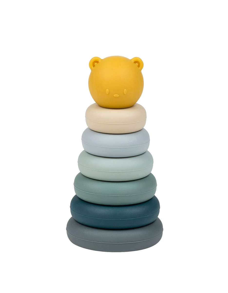 Jeu à Empiler Silicone (Nattou) – Image 2
