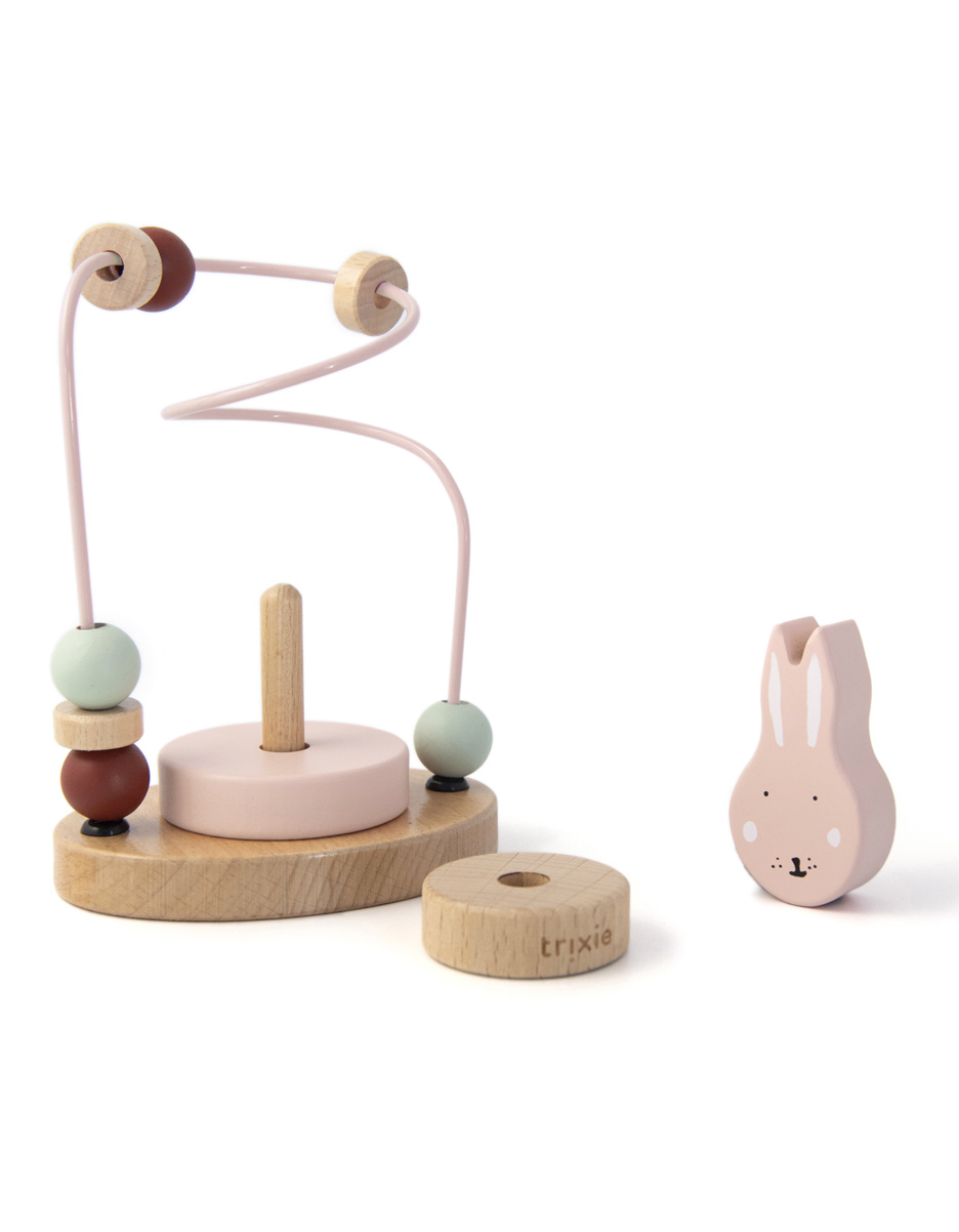 Labyrinthe à perles en bois - Mrs Rabbit (Trixie) – Image 2