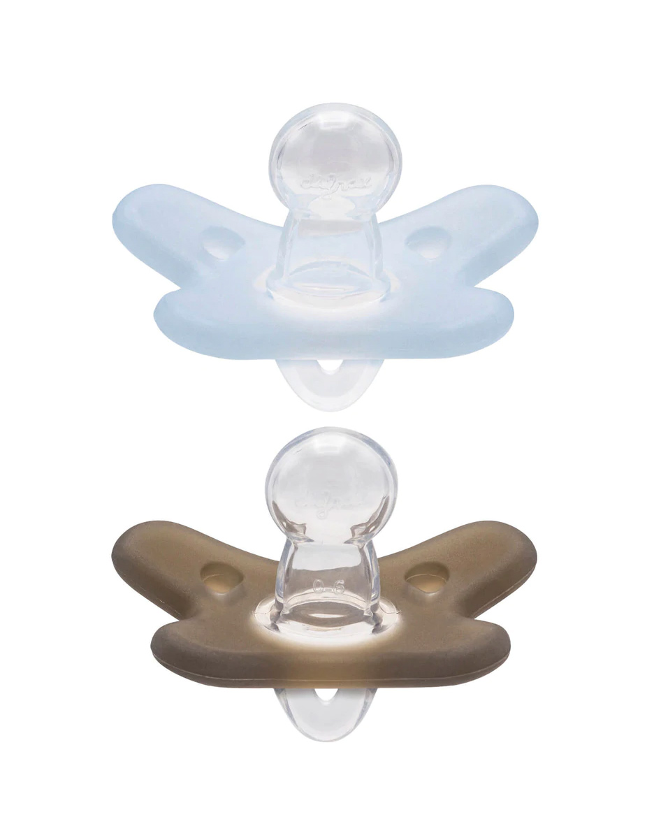 Sucette en silicone 0-6 mois - 2 pièces (Difrax) – Image 2