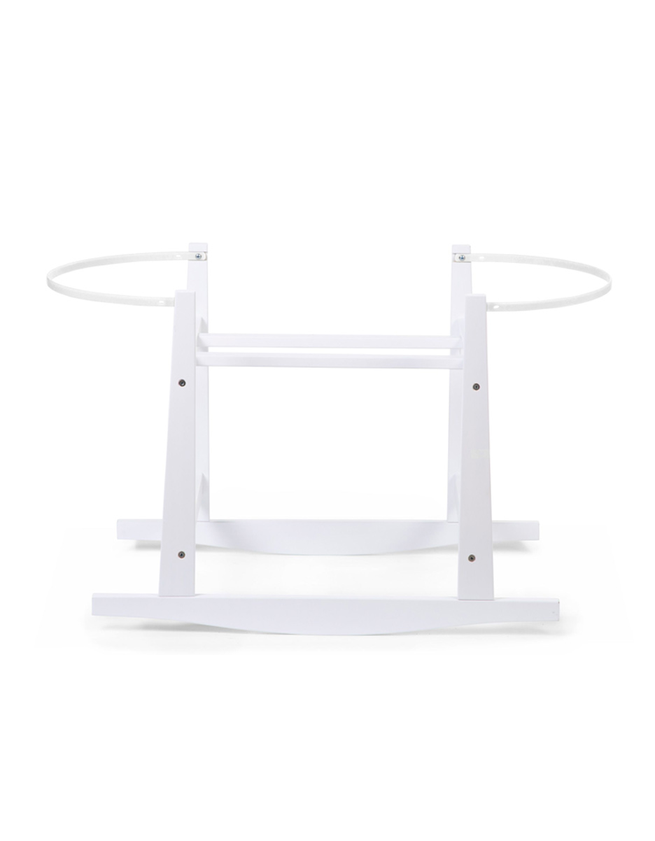 Support à Bascule Pour Couffin Moïse - Bois - Blanc (Childhome)