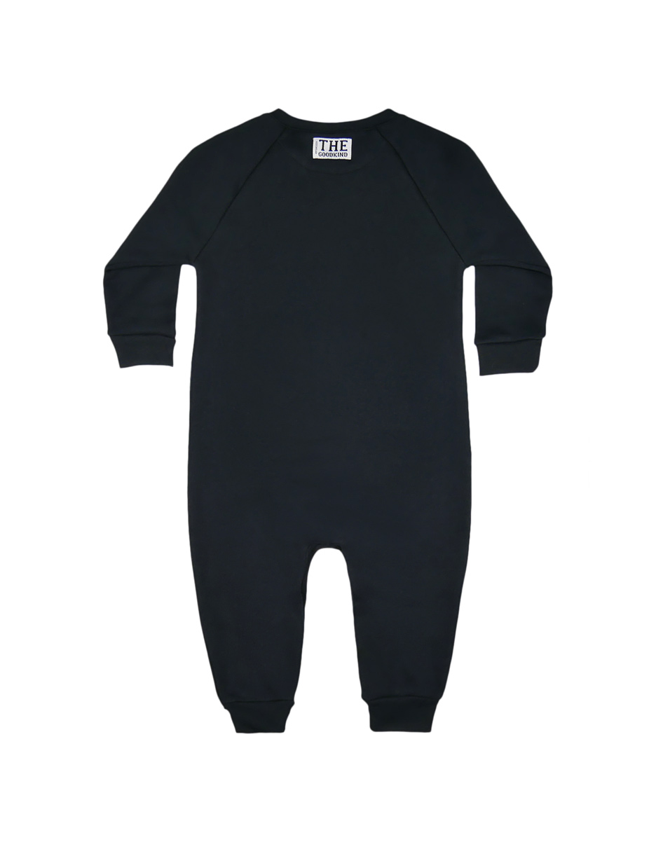 Salopette en sweat noir (Thegoodkind) – Image 2
