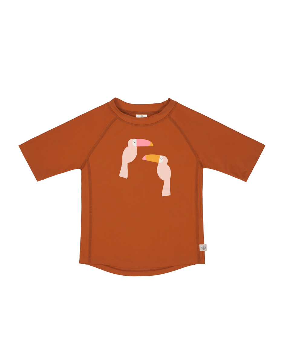 LSF T-shirt Anti-UV manches courtes Toucan rouille (Lassig)