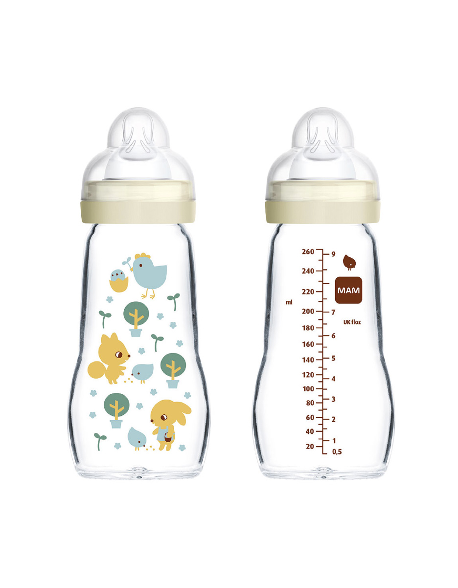 Biberon Verre 260ml (MAM)