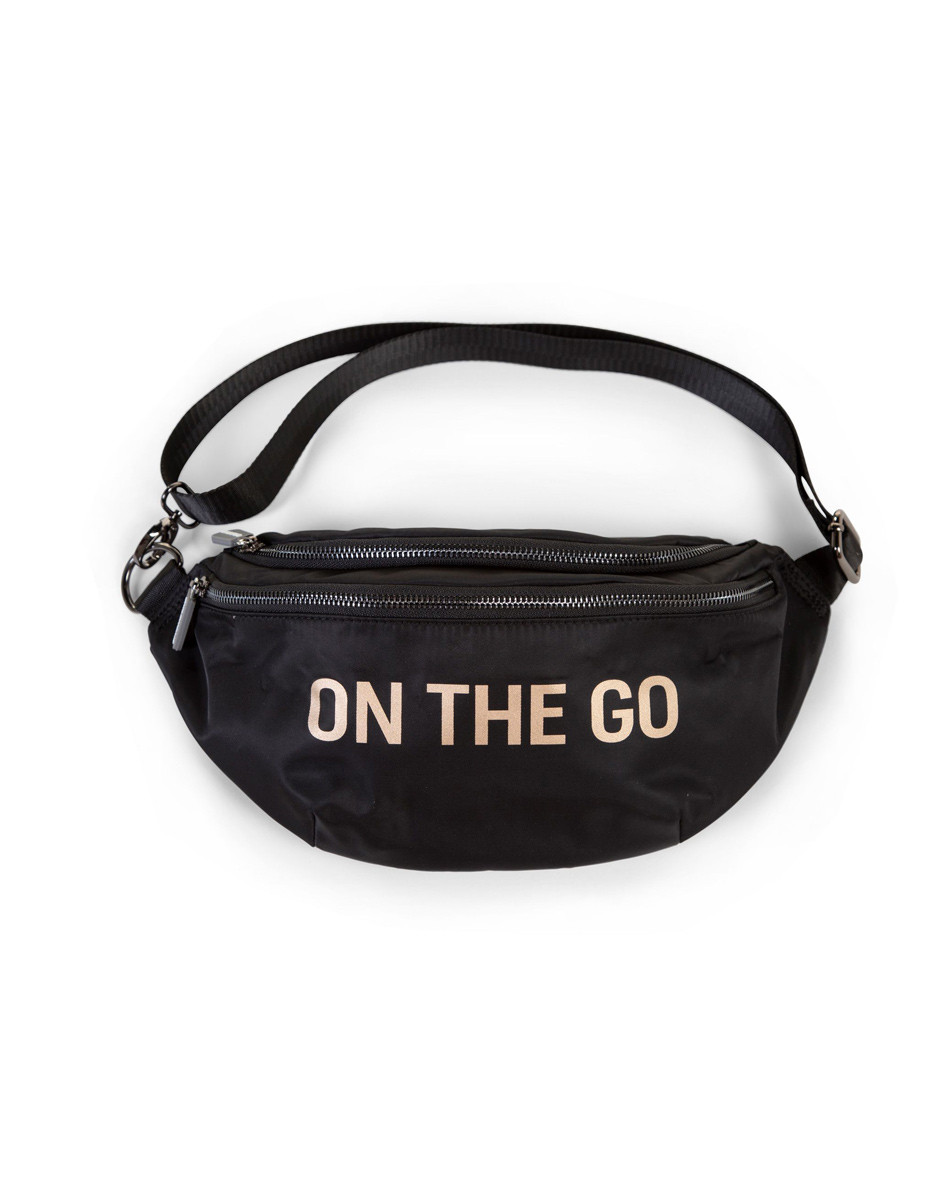 Banana Bag On The Go Noir/Or (Childhome)