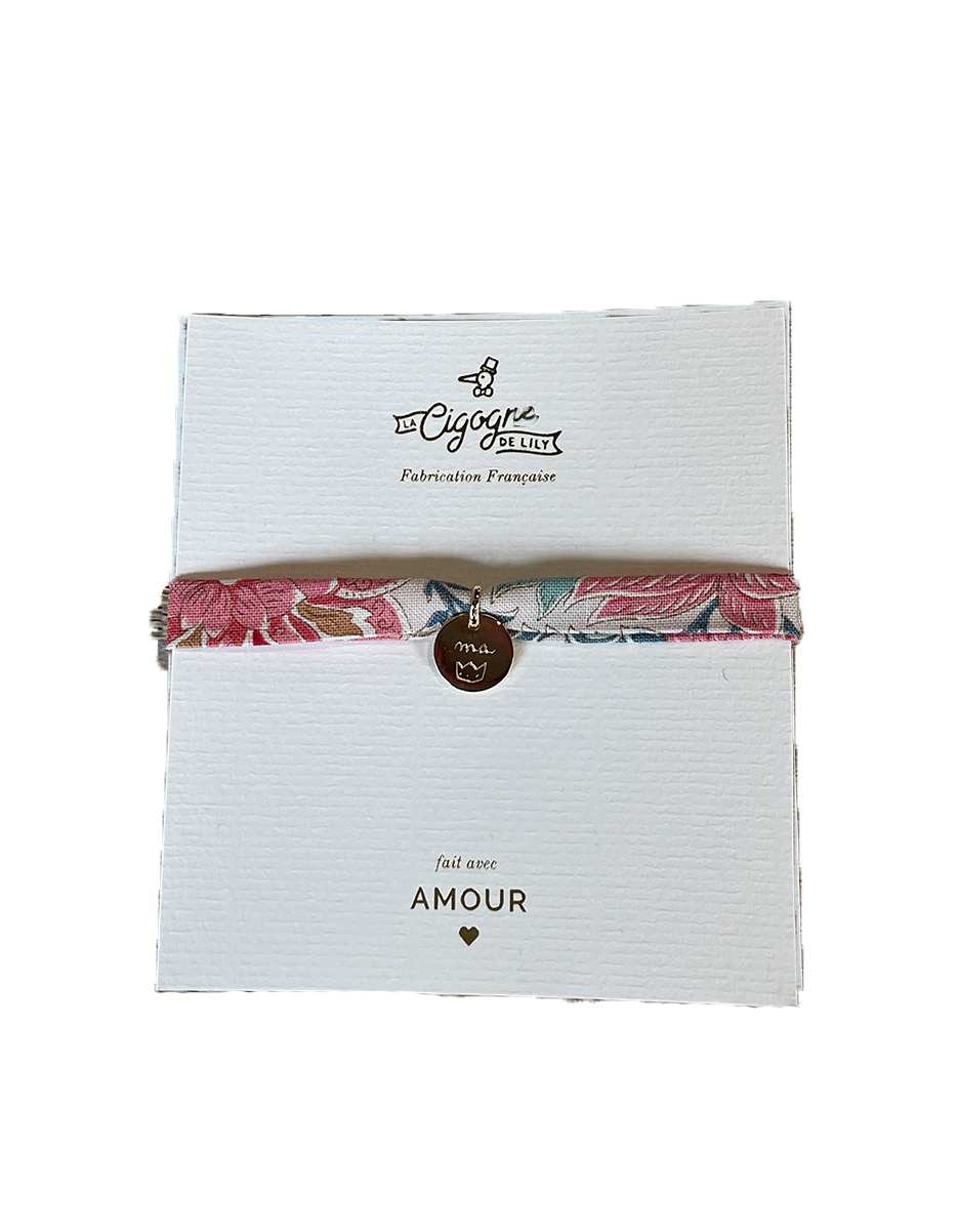 Bracelet poésie Camelia (La Cigogne De Lily)