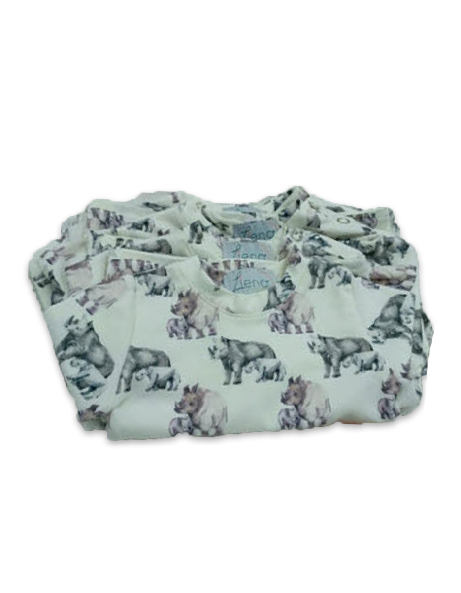 Tshirt hippopotame sans noeud (Liena)