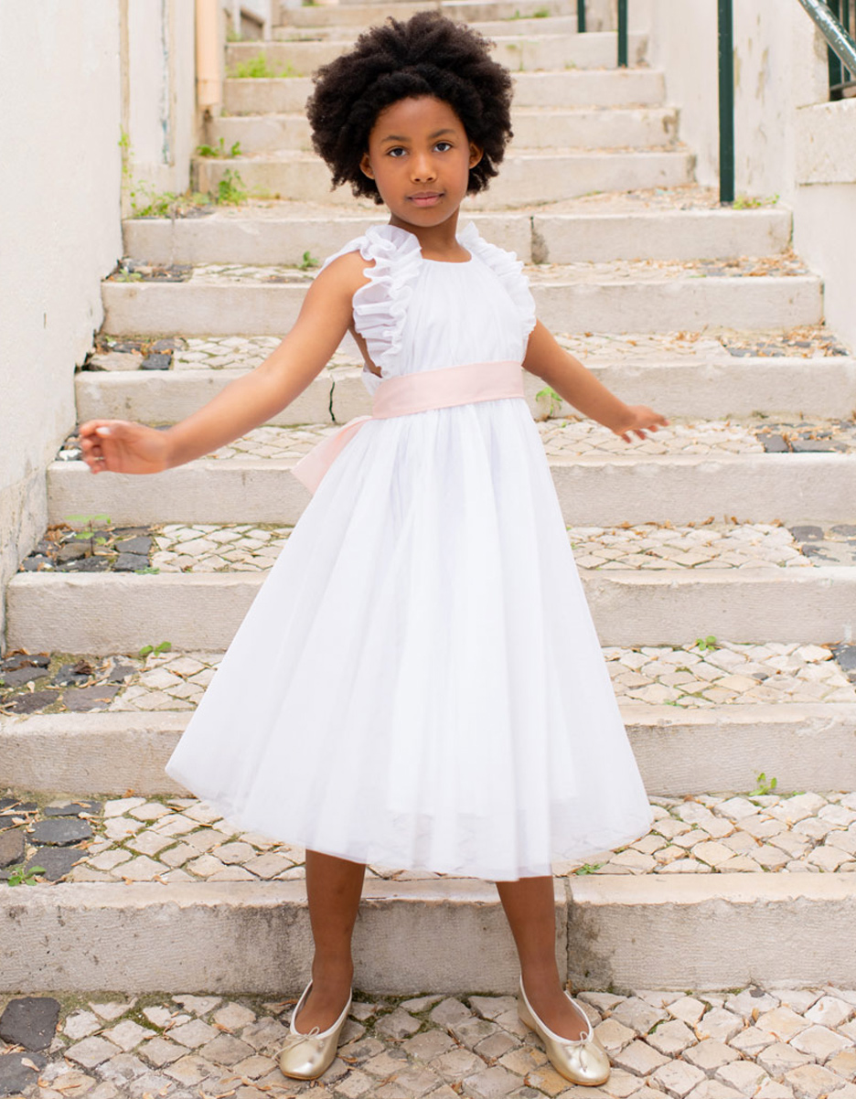 Robe Scarlett Blanc (Les Petits Inclassables)