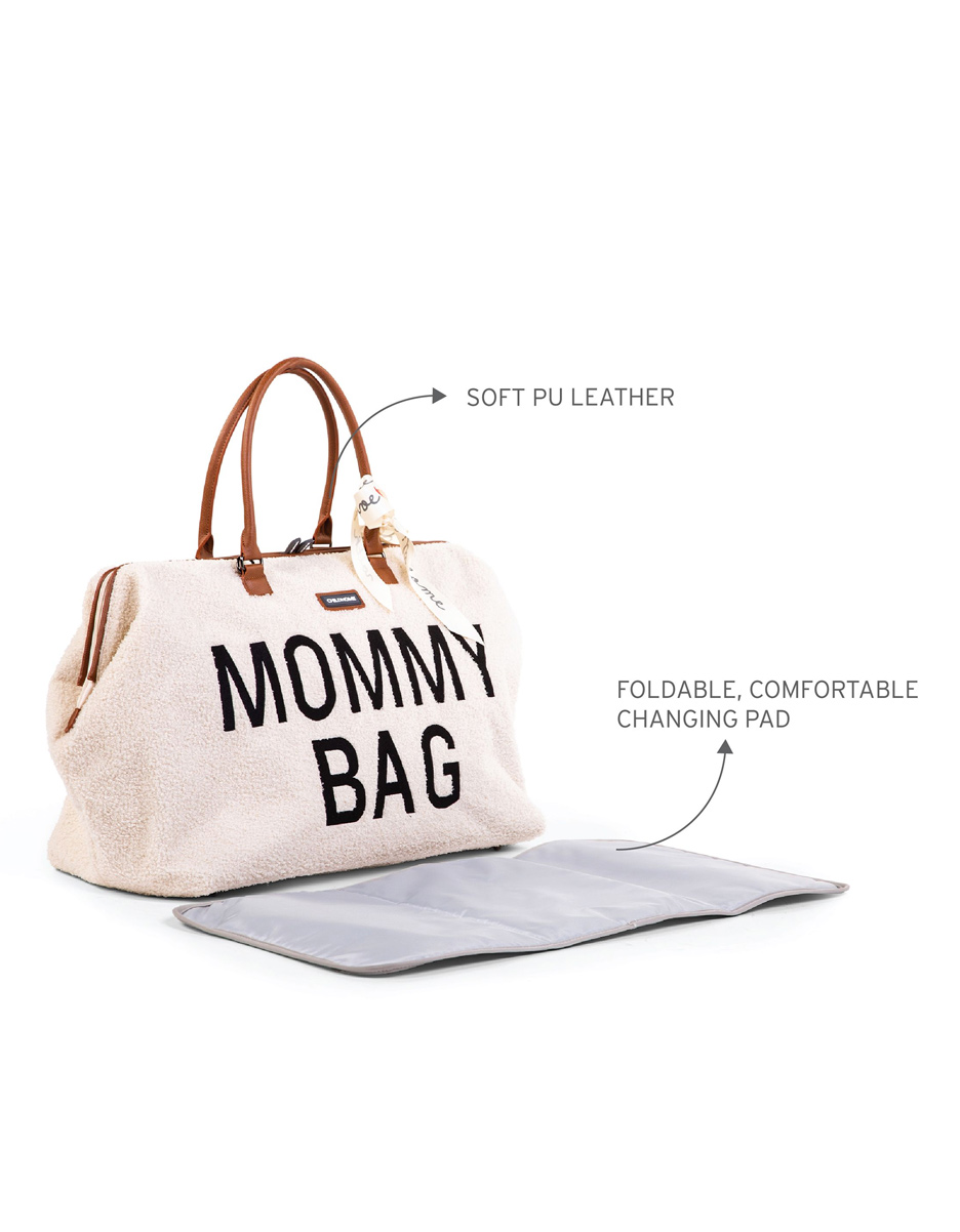 MOMMY BAG SAC A LANGER - TEDDY ECRU (Childhome) – Image 3