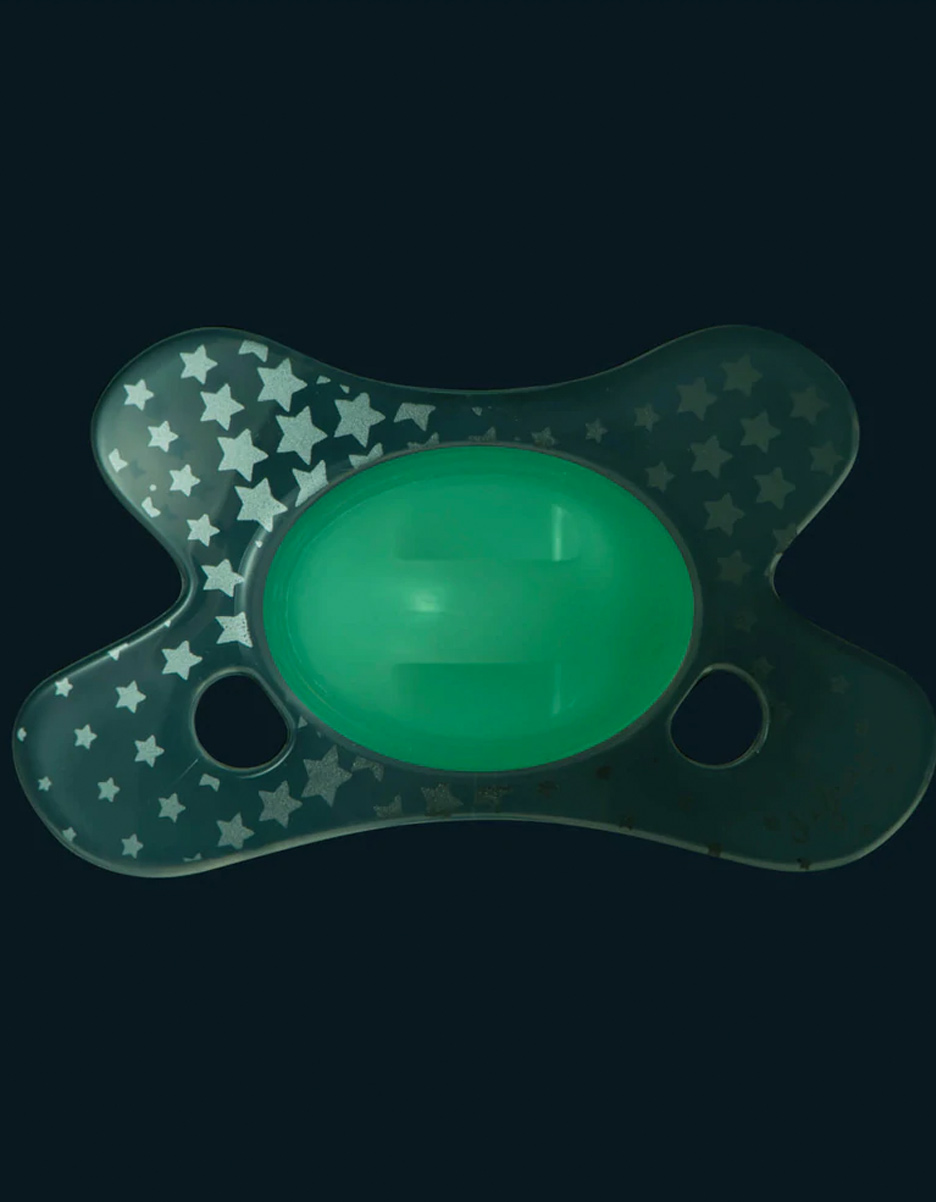 Sucette Natural 0-6 mois - Glow in the Dark (Difrax) – Image 3