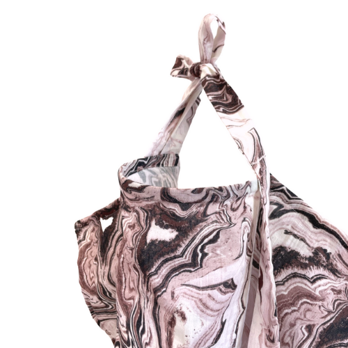 Cap d'allaitement Marbré Vieux Rose (Ilmaha) – Image 2