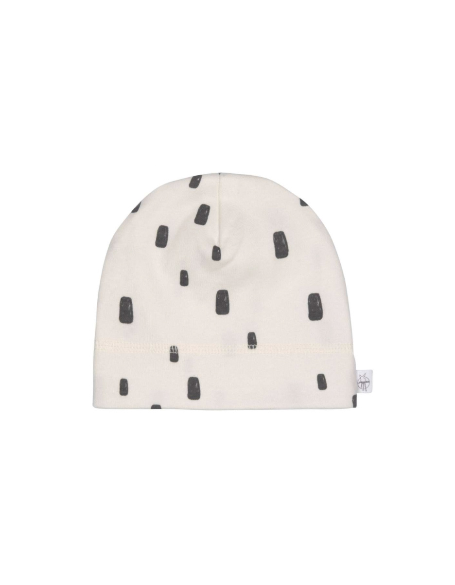 Bonnet Interlock GOTS Bricks blanc cassé (Lassig)