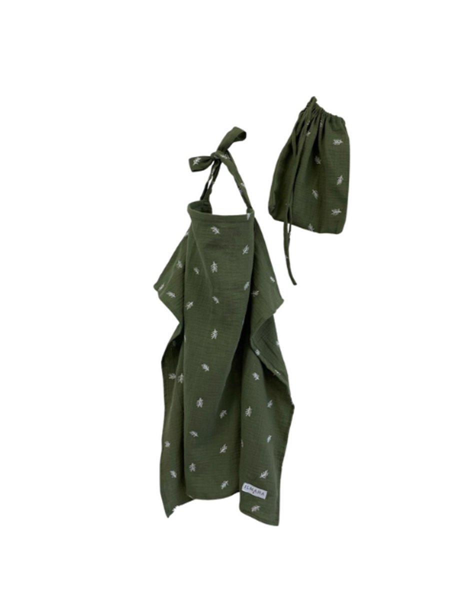 Cap d'allaitement Imprimé Vert (Ilmaha)