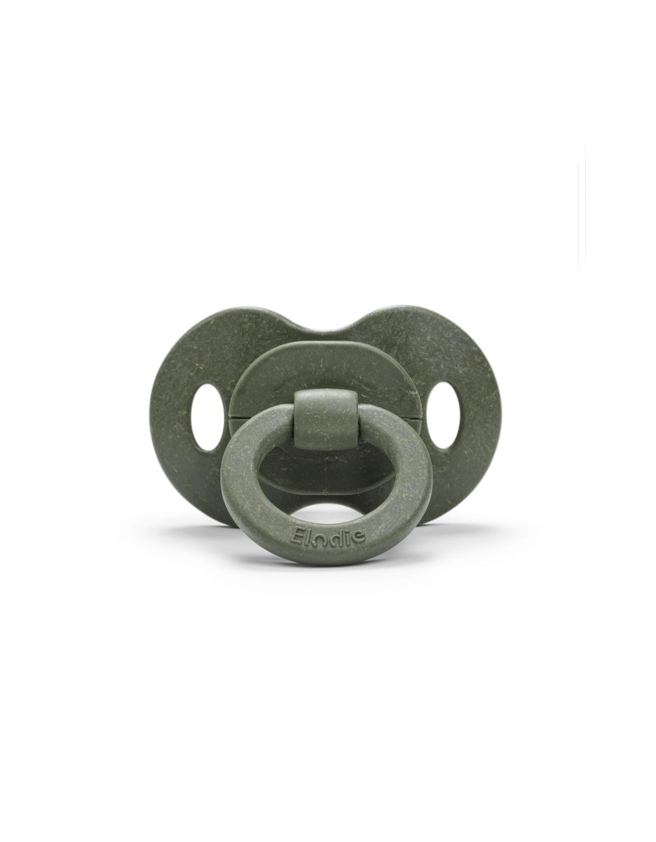 Tétine en bambou Caoutchouc naturel 3+ mois - Rebel Green (Elodie Details)
