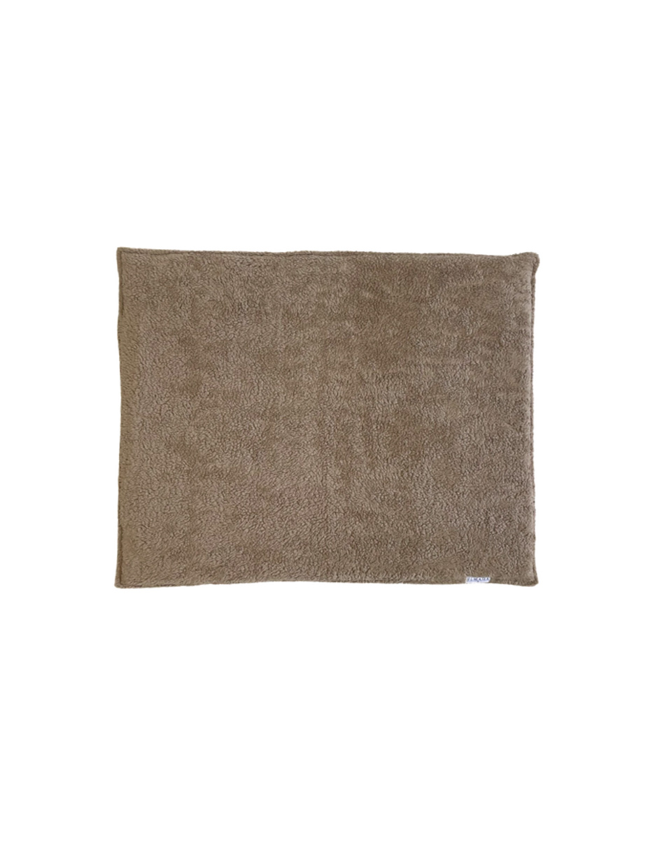 Tapis de parc rectangle Teddy Taupe (Ilmaha)