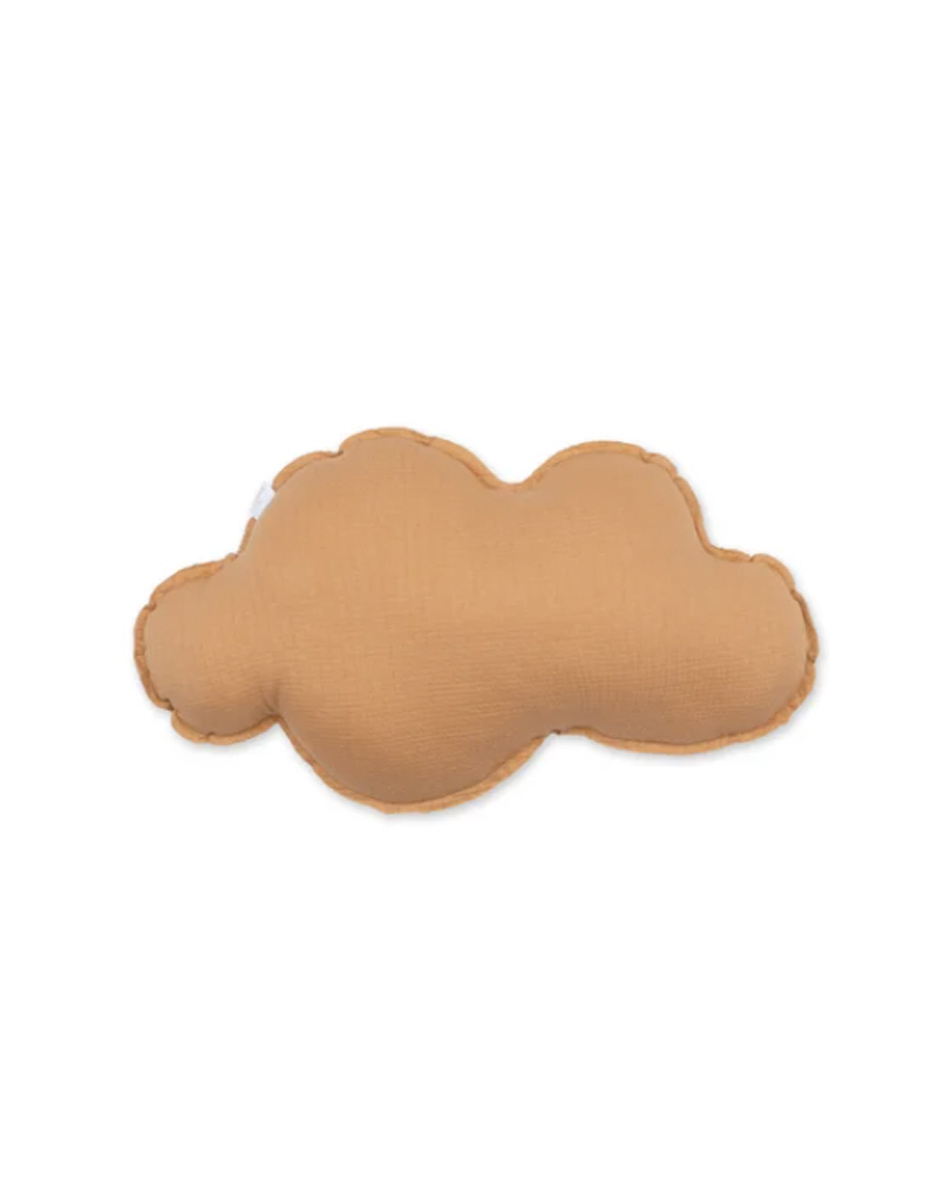 COUSSIN DÉCORATIF 30cm tetra jersey caramel (Bemini)