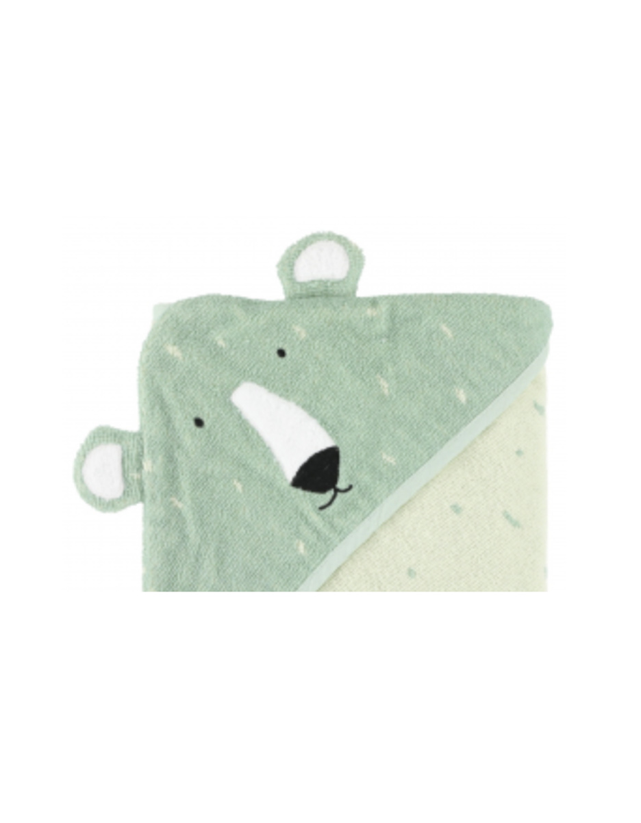 Cape de bain | 75x75cm - Mr. Polar Bear (Trixie)