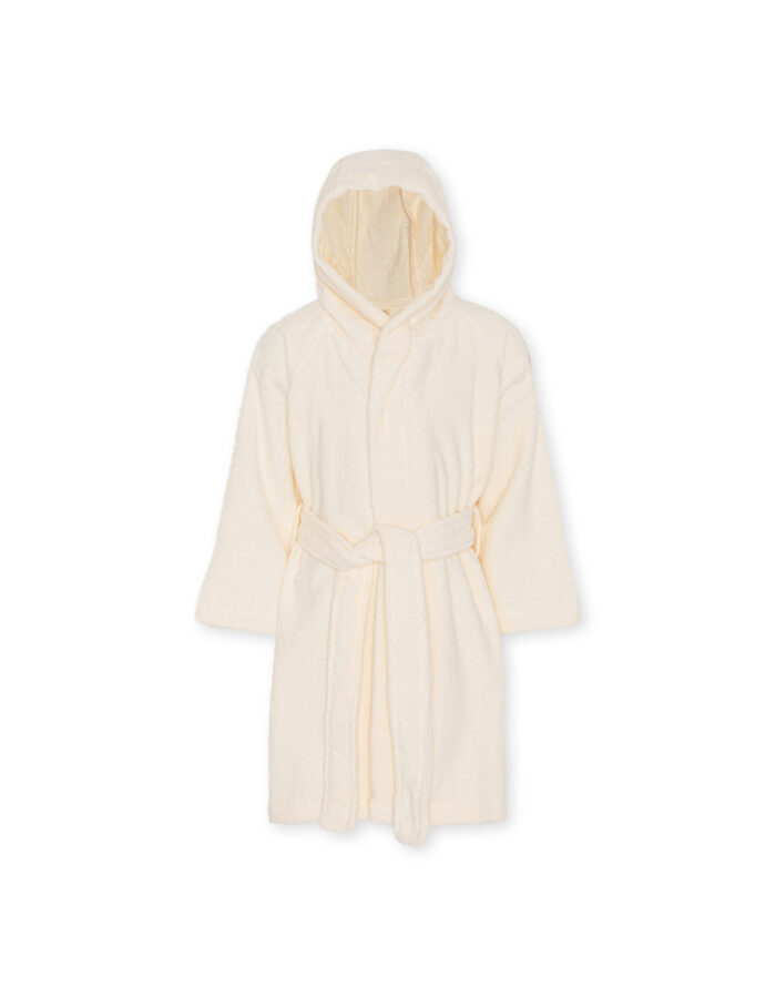 Peignoir éponge Baby Off White (KongesSlojd)