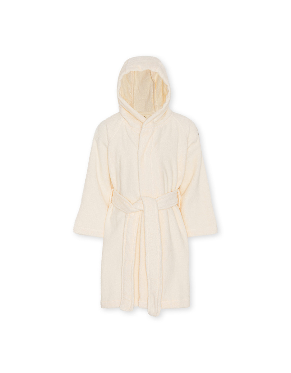Peignoir éponge Baby Off White (KongesSlojd)