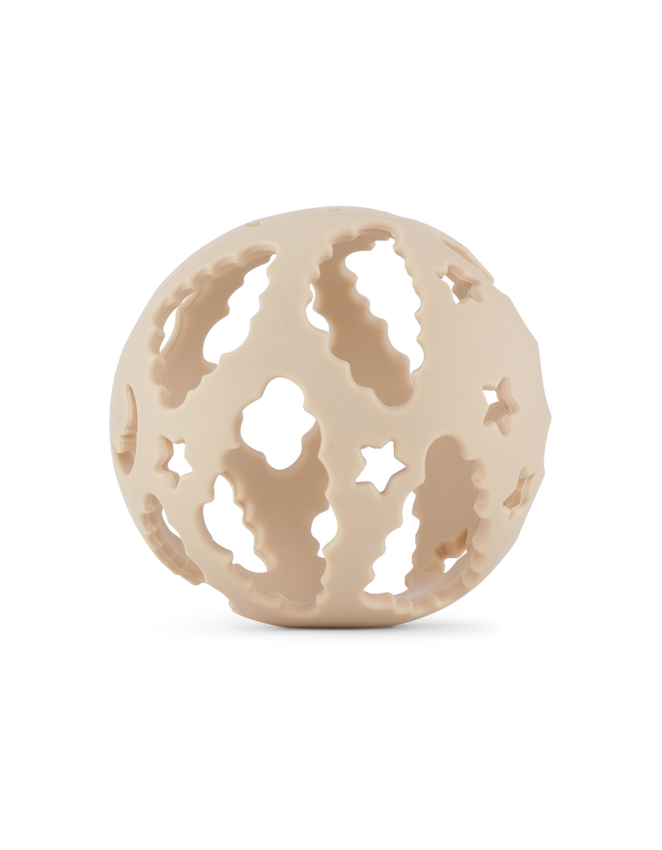 balle d’éveil en silicone - rose (Konges Slojd)