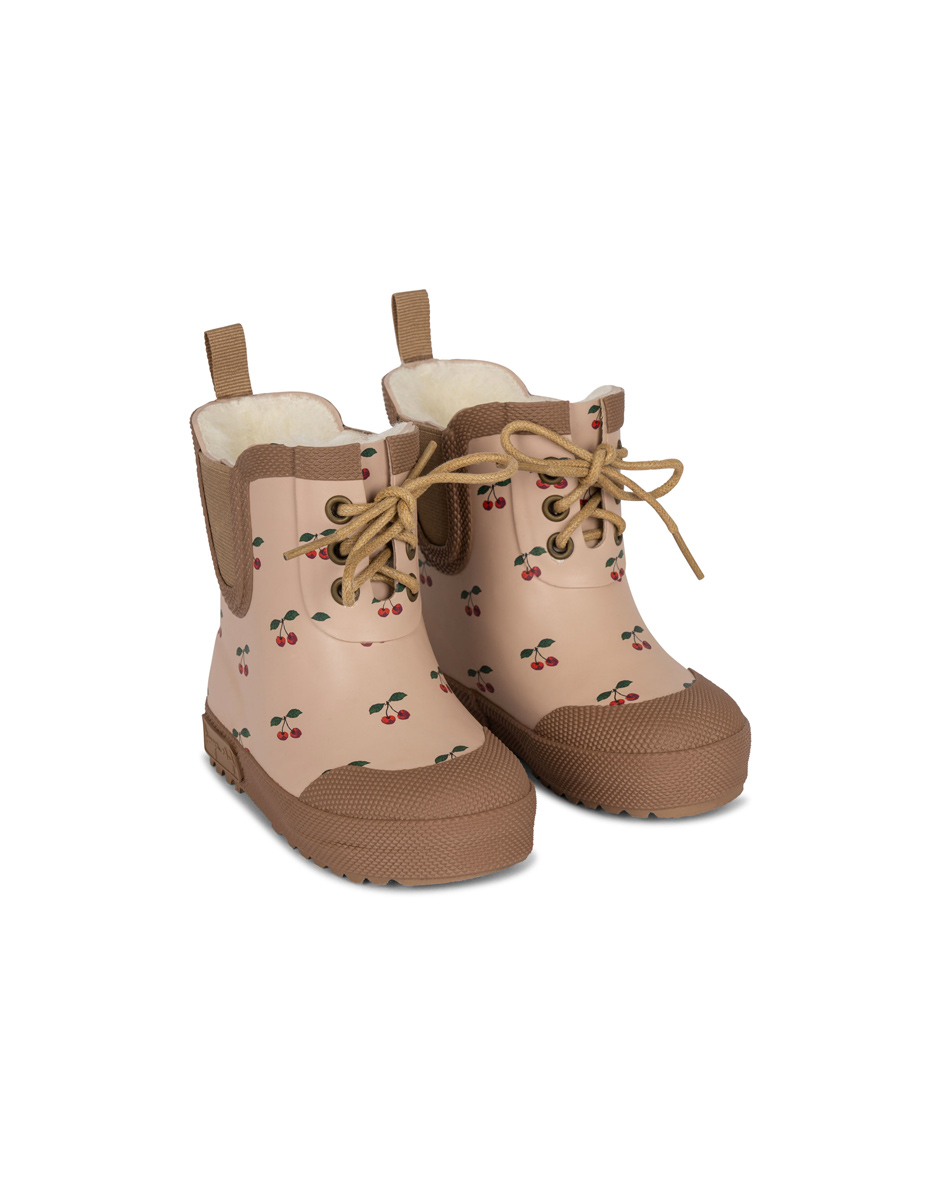 Thermo boots print -cherry- (KongesSloejd)