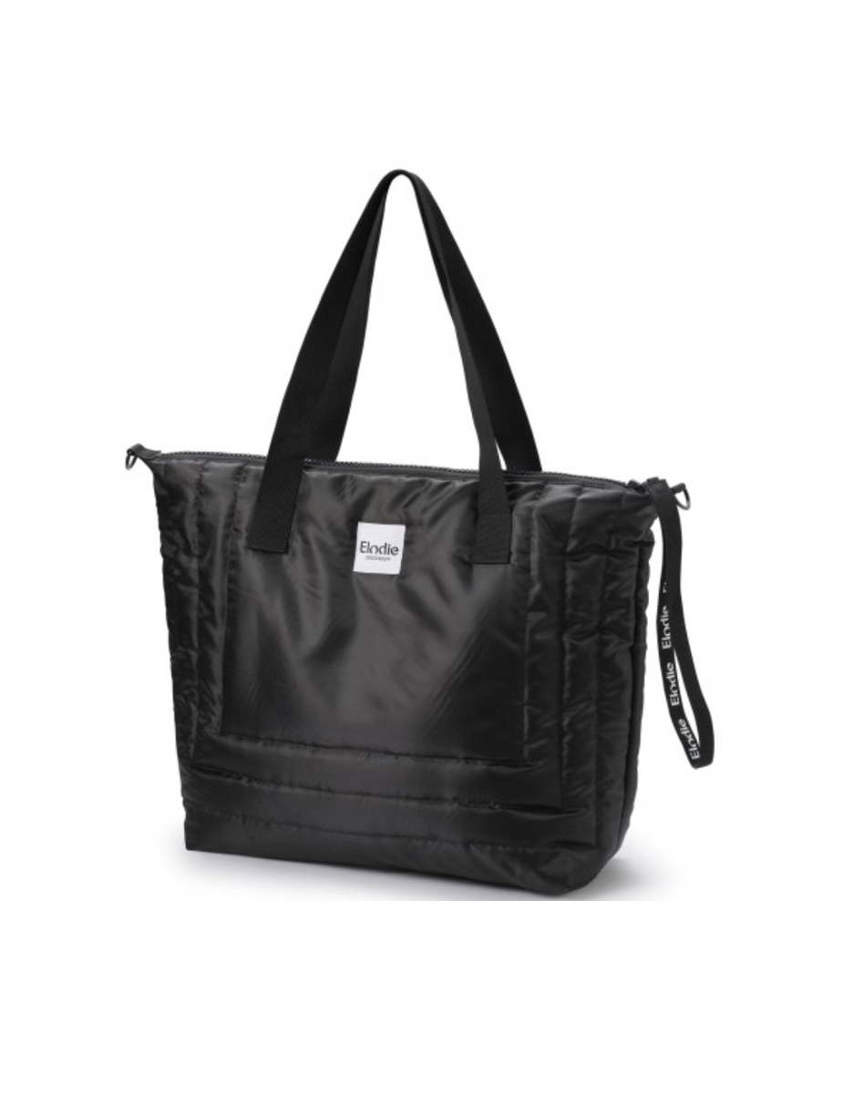 Sac à langer Luiertas Soft Shell Black Quilted (Elodie Details)
