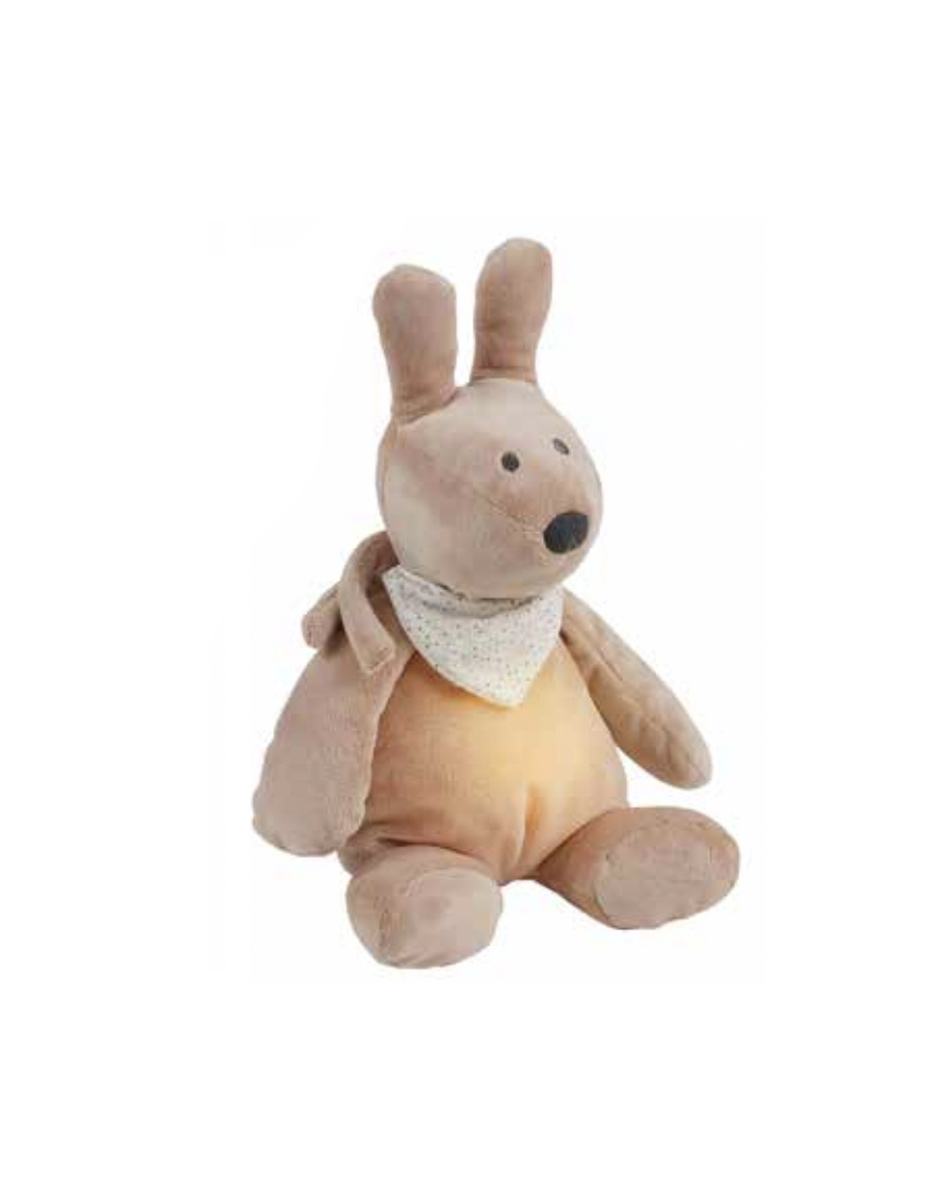Sleepy veilleuse peluche lapin beige (Nattou)