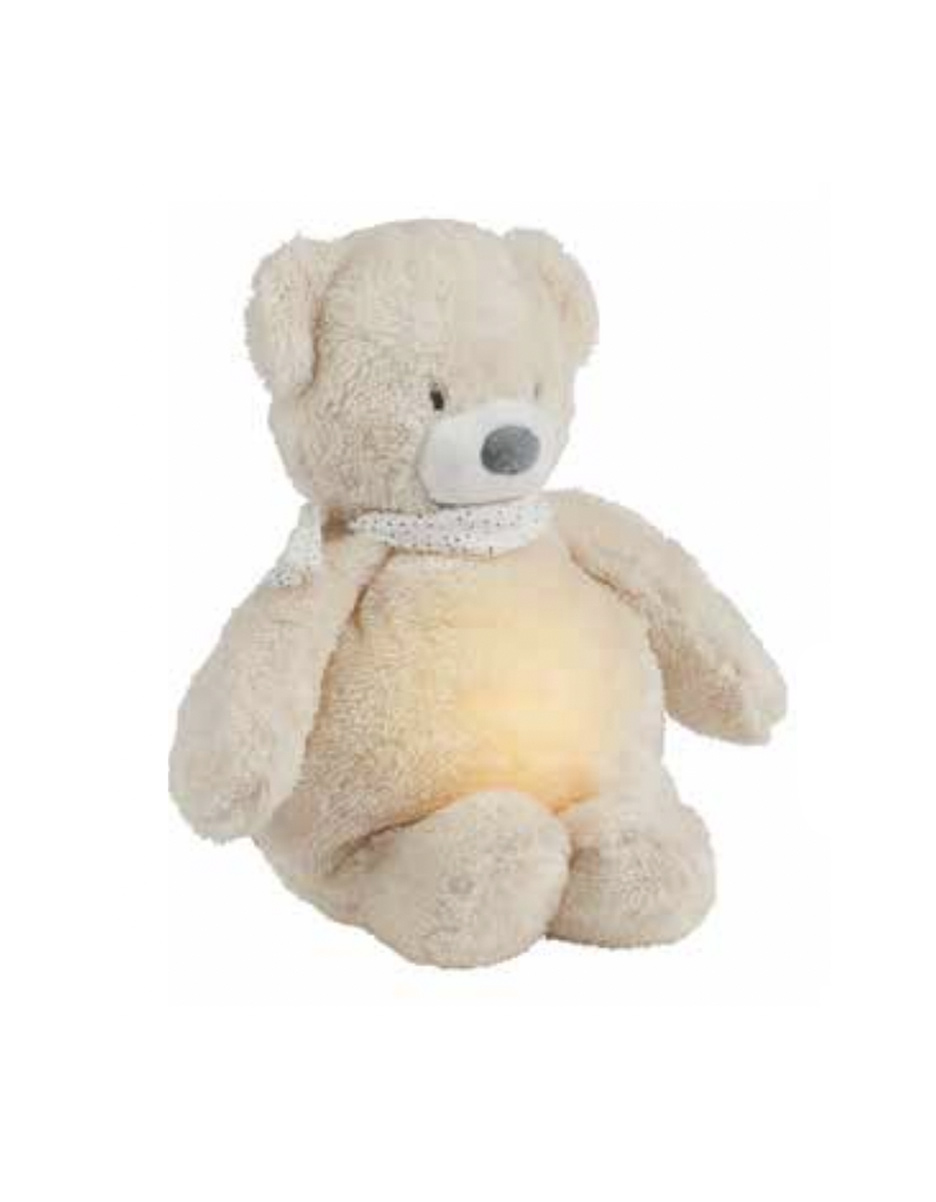 Sleepy veilleuse peluche ours beige (Nattou)