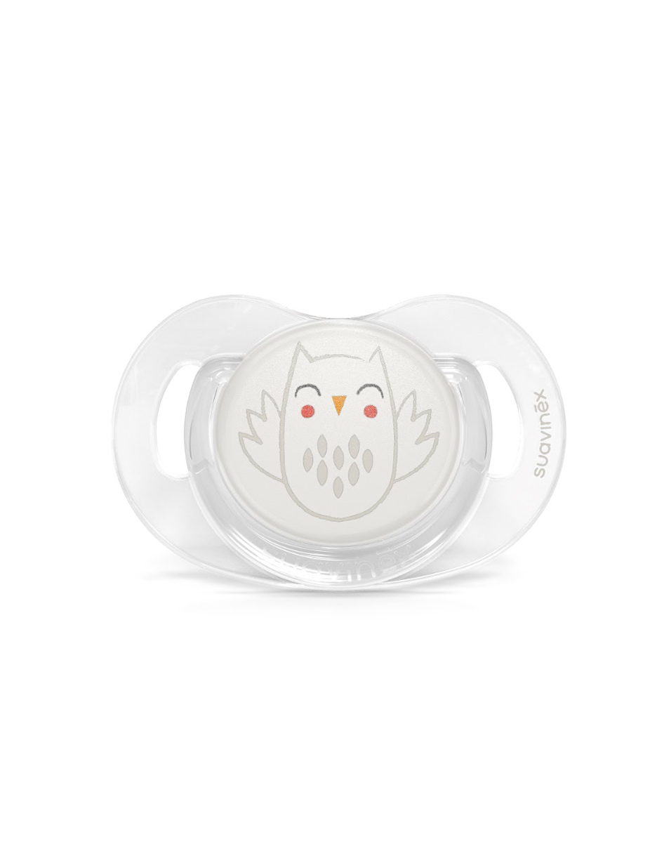 SX - BONHOMIA - soother sili. reversible 0/6M - owl beige (Suavinex)