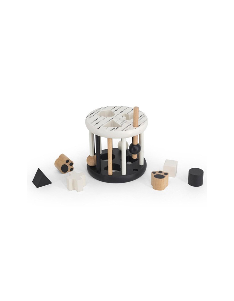 Shape sorting - Black and white (LABEL)