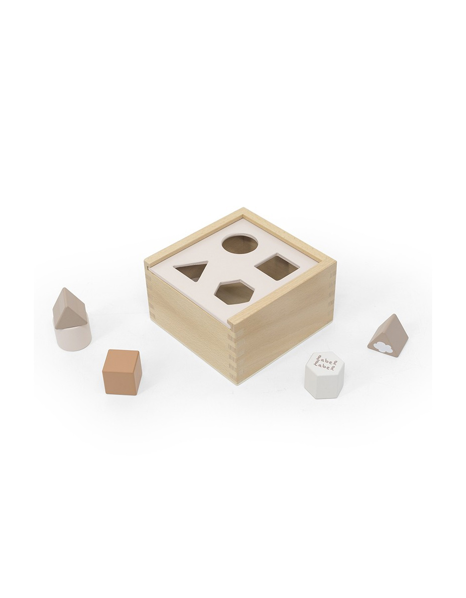 Shape Sorting Box Nougat (LABEL)