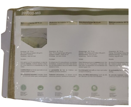 Protege Matelas Parc Waterproof - 95*75 Cm (Quax)